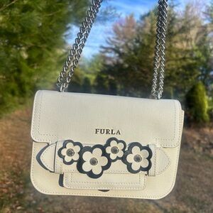Furla Floral Carol S Crossbody Bag